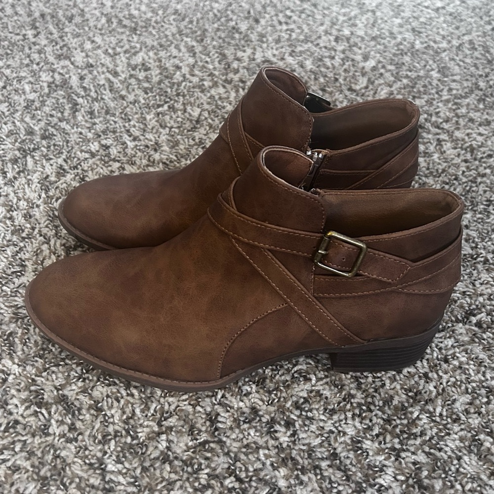 Brown Ankle Boots